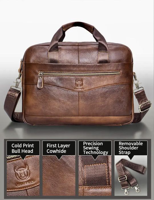 Мъжка бизнес чанта/Универсално-Елегантно куфарче за лаптоп -9%Промоция