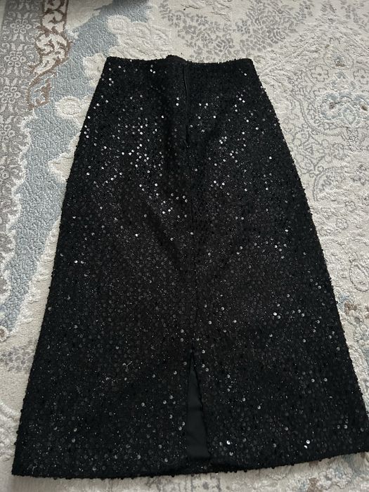 Черное юбка блузка черное