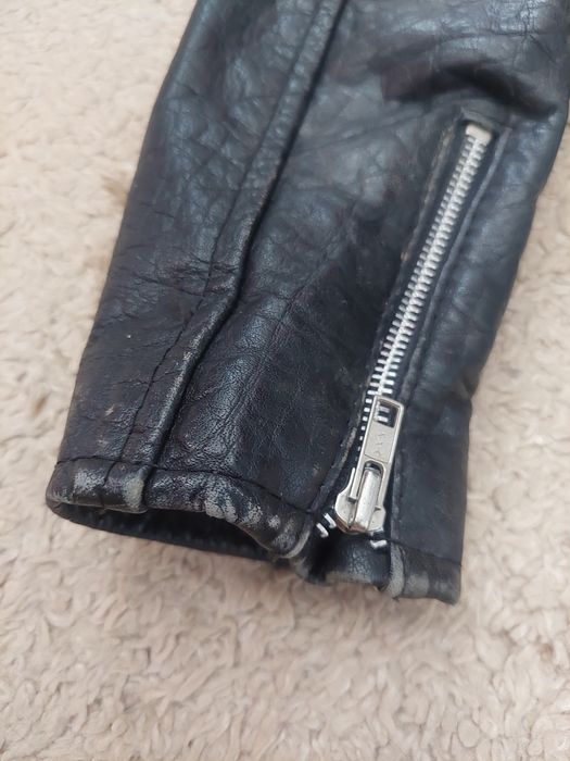 Geaca moto,chopper,rock,piele naturala ,marime mica