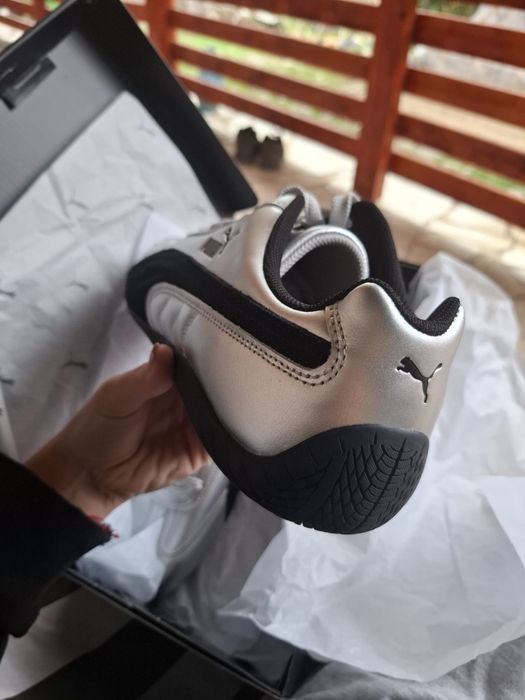 Adidasi Puma Silver (Speedcat Metallic)