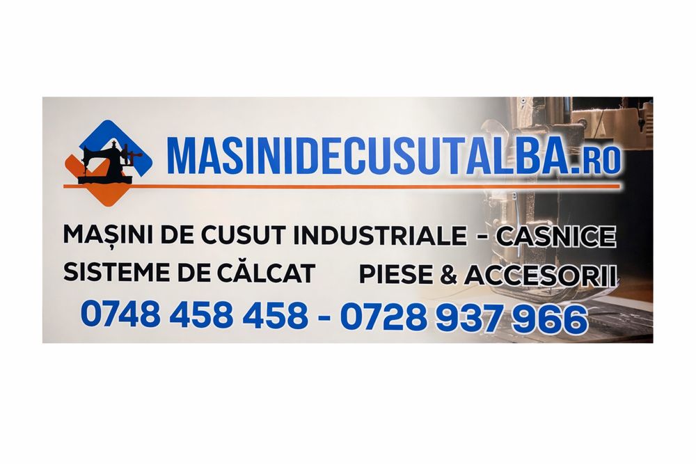 Masini de cusut si surfilat casnice sau semi industriale made in Germany