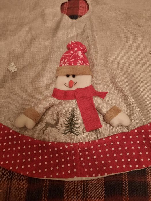 Covoras rotund pentru brad