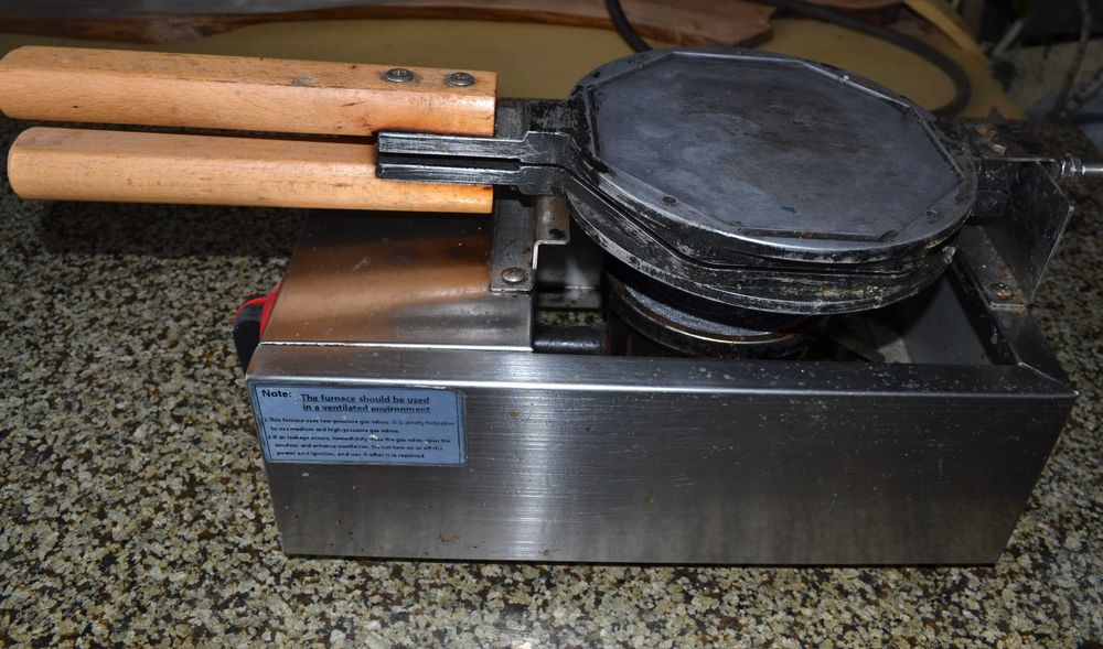 Професионален Аеро ГОФРЕТНИК на газ, за Бъбълс гофрети