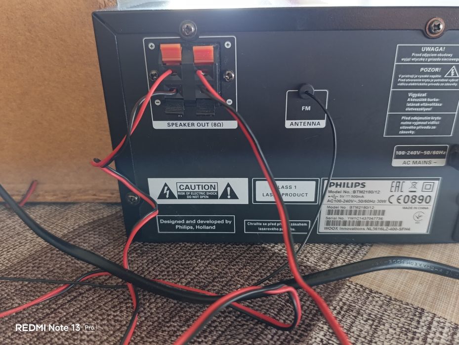 Аудио микро система PHILIPS  BTM2180/12 с блутут