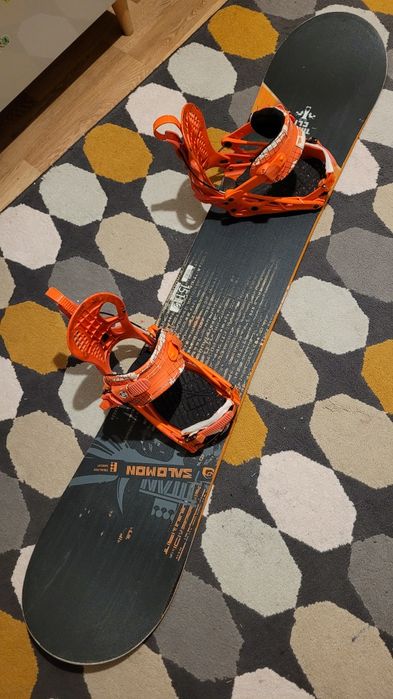 Placa snowboard Salomon 151 cu legături K2 Fastec