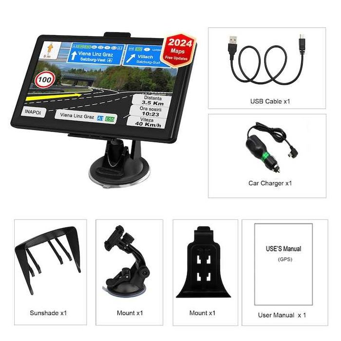 Универсална мултимедия Навигация за автомобил, бус и камион