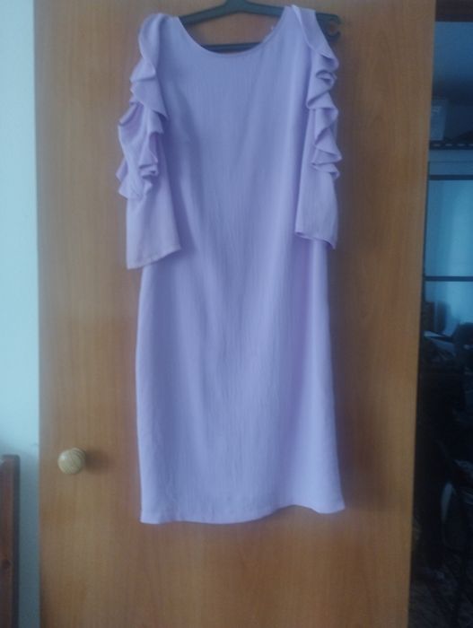 Платье сиреневая
