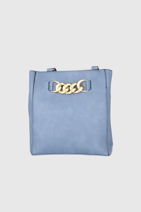 НОВО! ЛИКВИДАЦИЯ! Голяма чанта със златиста катарама