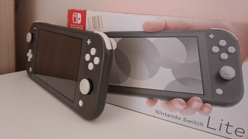 Nintendo Switch Lite, серый, прошитый