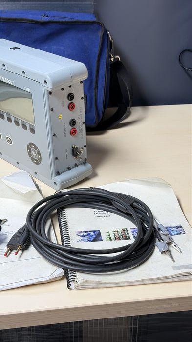 Reflectometru Tempo TelScout TS100 – tester cabluri telecom – kit complet- stare foarte bună