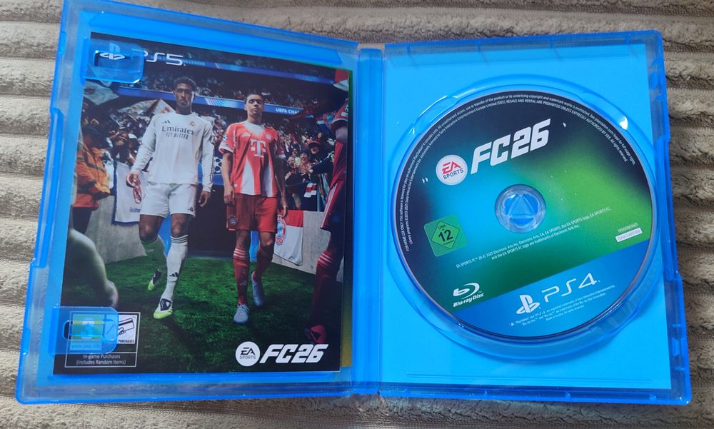 Продам FC 26 диск PS4