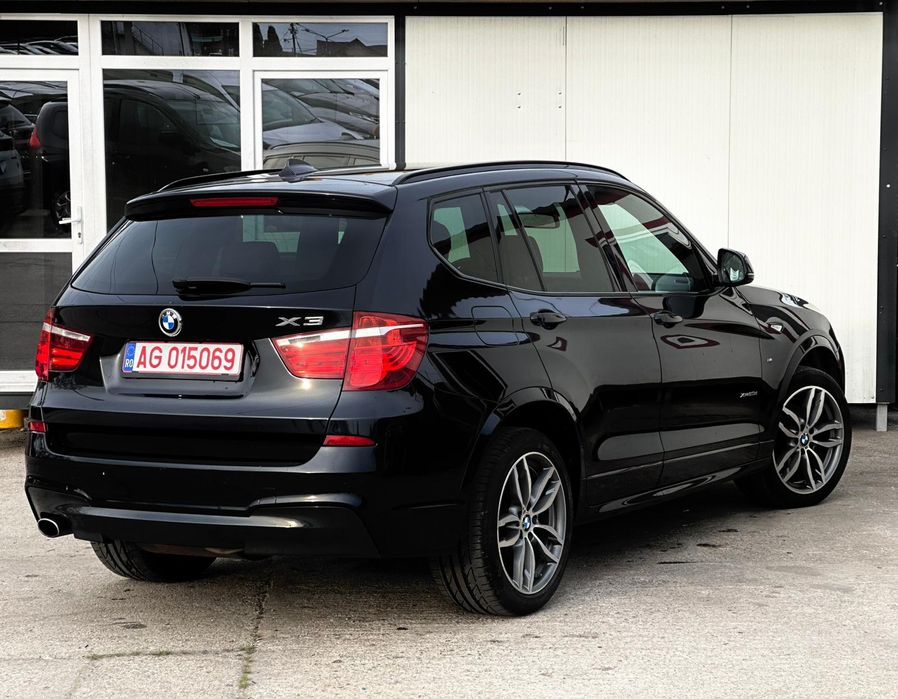 BMW X3 F25 X-Drive Euro6 M Paket 2.0d 190cp Garanție Moduri Navigație încălzire xenon automata pilot climă acte Luxemburg Piele b47
