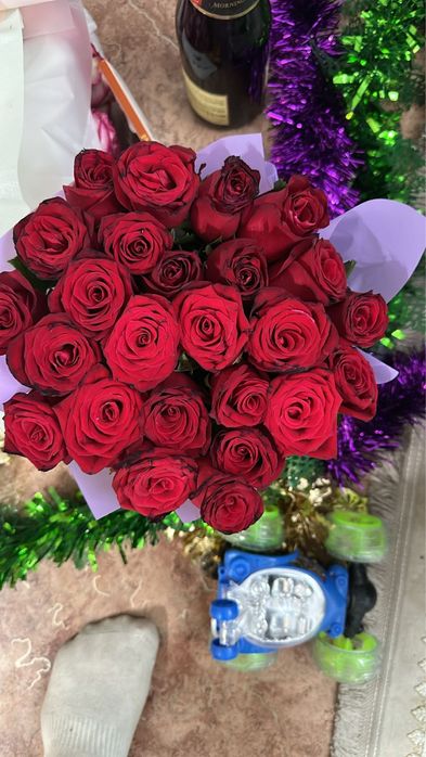 Коробка цветов от ROMANTIK