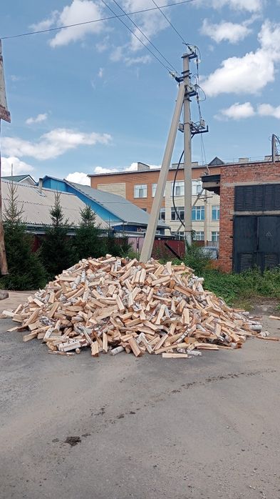 Продам дрова чурками колотые берёза