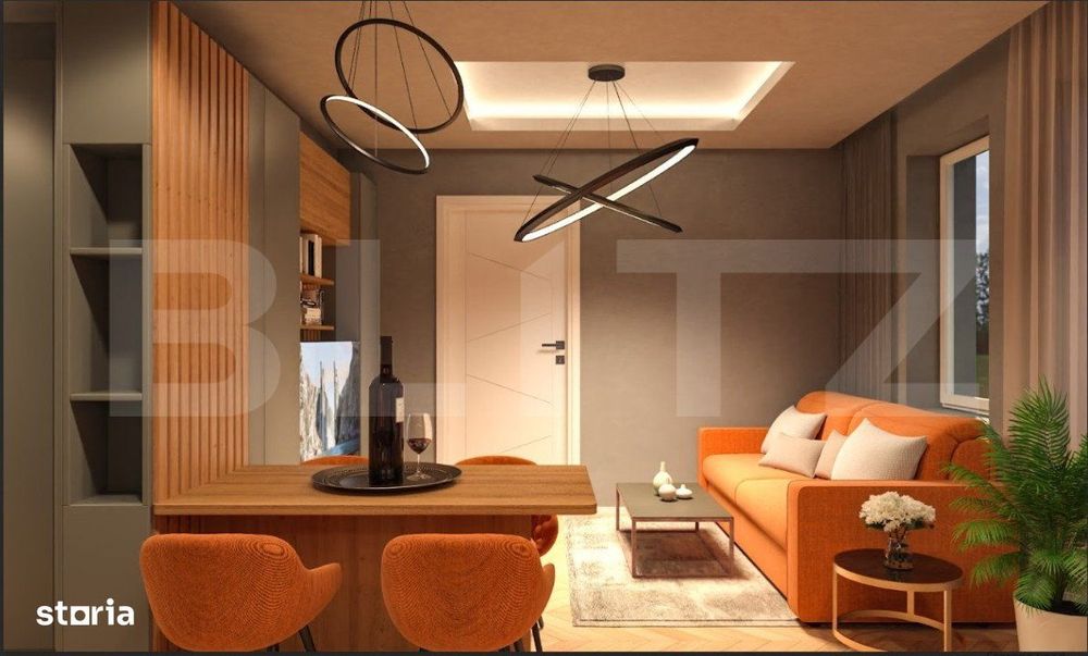 Apartament 3 camere, bloc nou, Apahida — fotografia 1