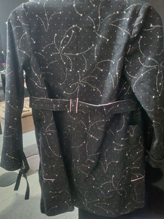 Плащ тренч джинсовый