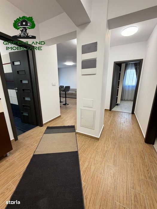 Apartament 3 camere, 2 bai, mobilat, BLOC NOU, Centru - Palas