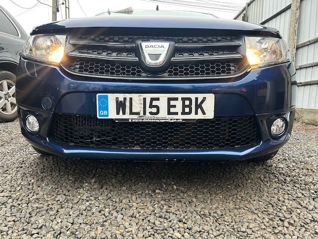 Bara fata Dacia Sandero 2 2012 - 2016 Bleu cosmos TERPR (1424) model fara spalatoare far