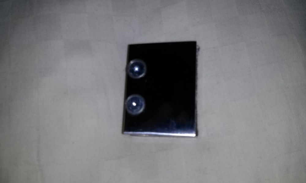 Clema inox pentru balustrada de inox cu sticla