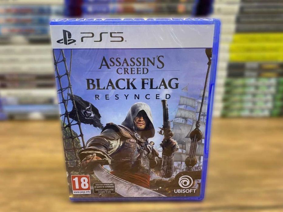 НОВЫЙ Assassin's Creed: Black Flag Resynced PS5 Ассассин Черный Флаг