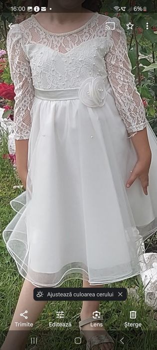 Rochița fete alba