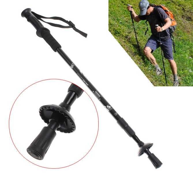 Телескопична туристическа щека за походи и преходи