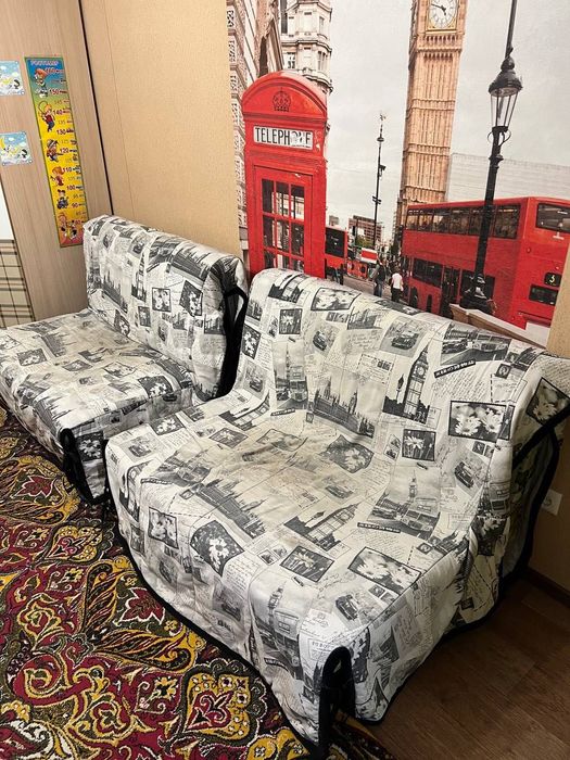 Диван складной (2шт)