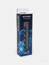 Mypro tarmoq filtri, uzaytirgich, uchuvchi, 1.8 m, 3m,5m