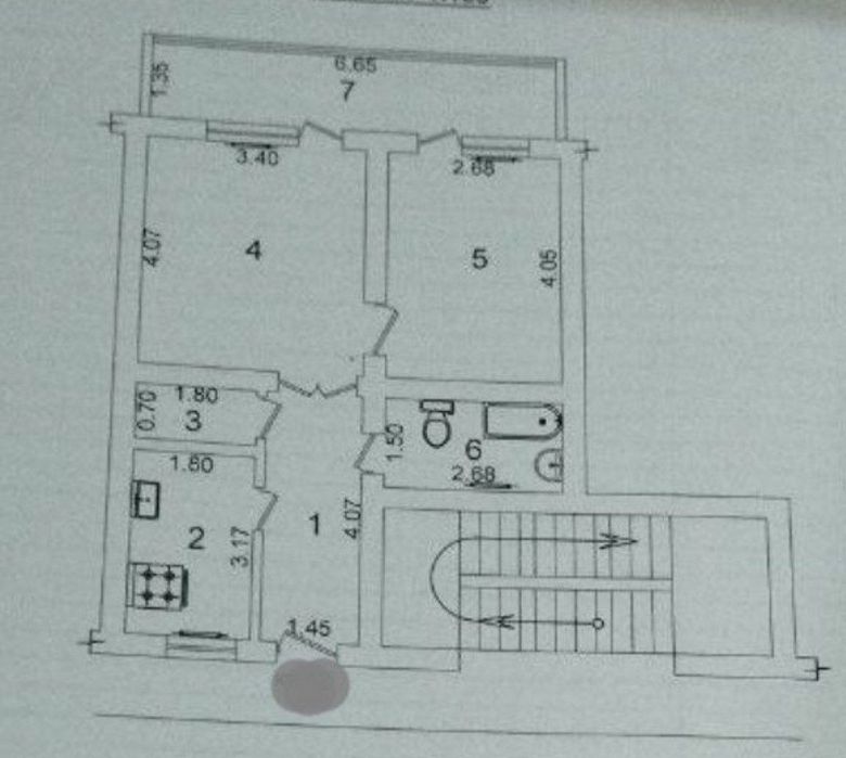 Продам 2 ком Юнусабад 15 квартал Галереика