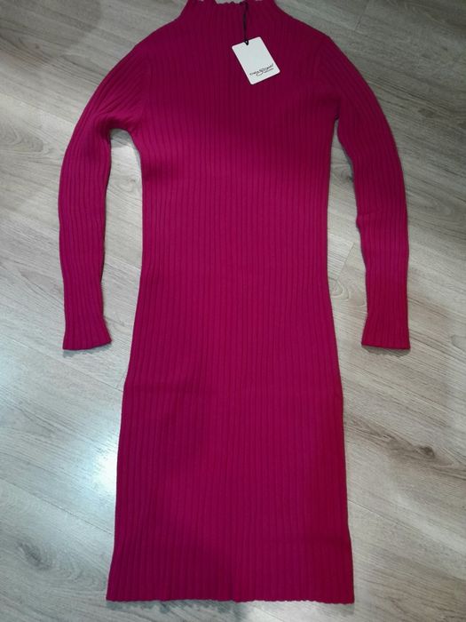 Avenew рокля плетиво фуксия,Cristine fashion