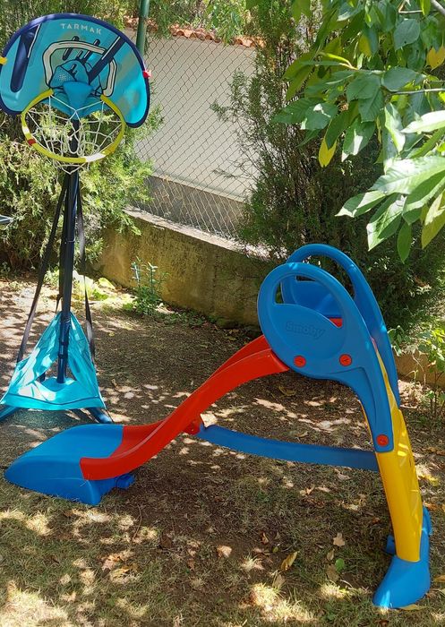 Детско легло с матрак и подвижна решетка