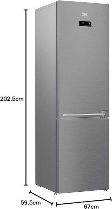 Нов хладилник с фризер Beko