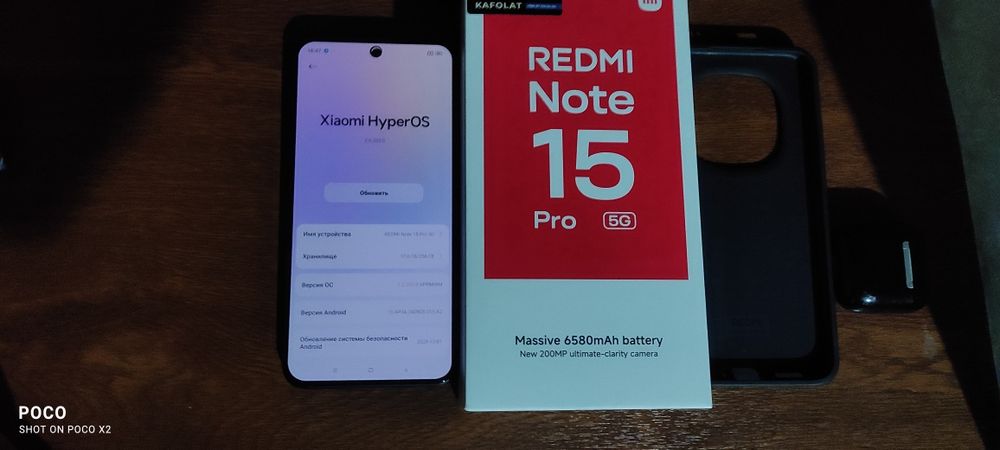 Redmi note 15 pro 5G 8g256