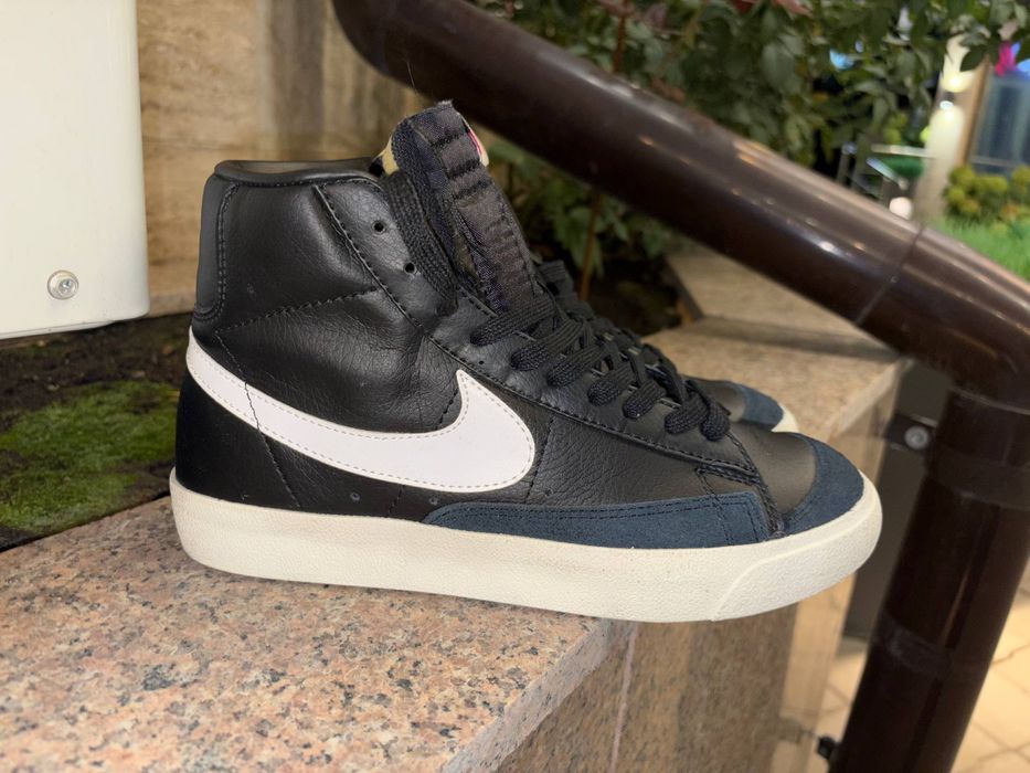 Nike Blazer Mid ’77 Vintage — чёрные