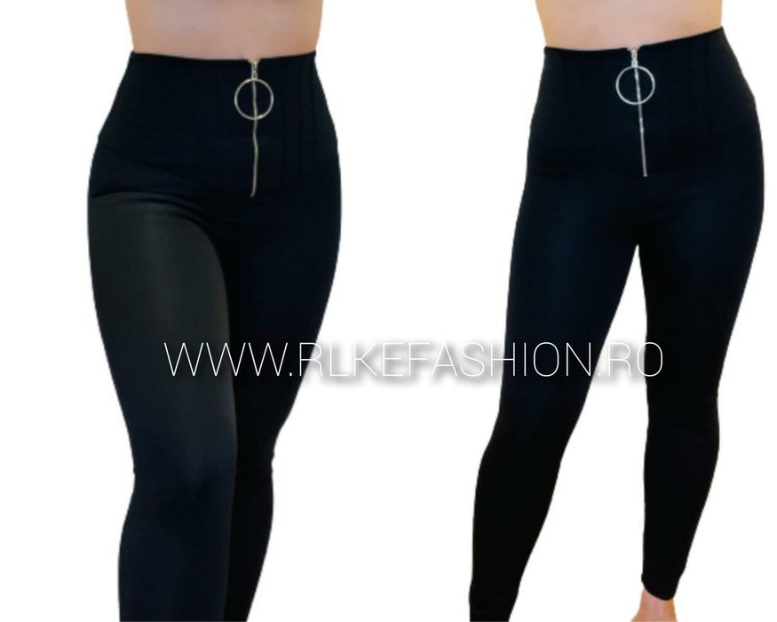 Colanți cu corset talie înaltă