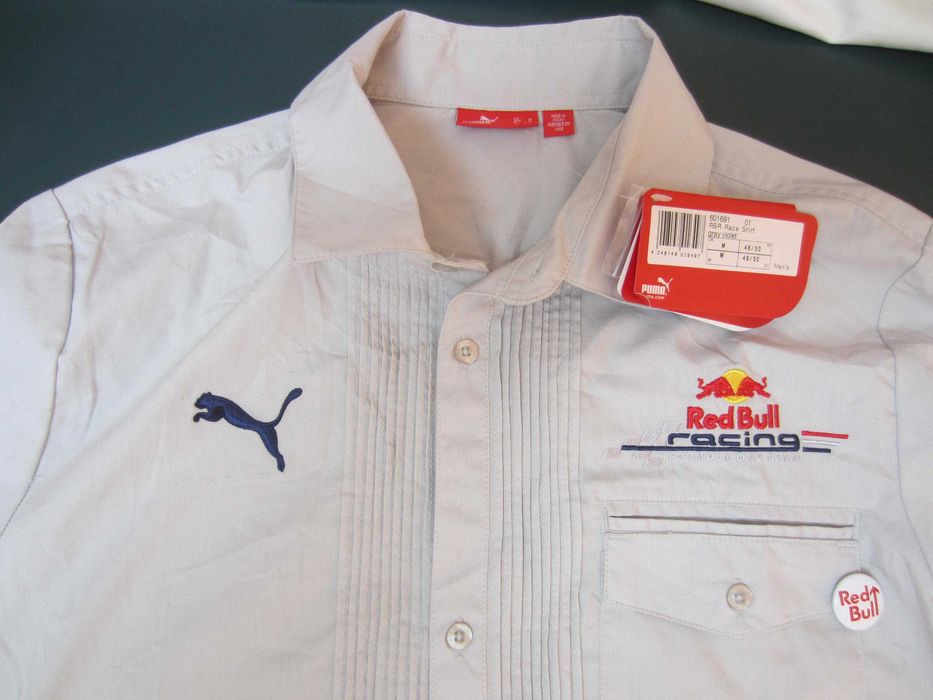 Camasa Puma Red Bull Racing, masura M, 100%Bumbac, noua-cu eticheta