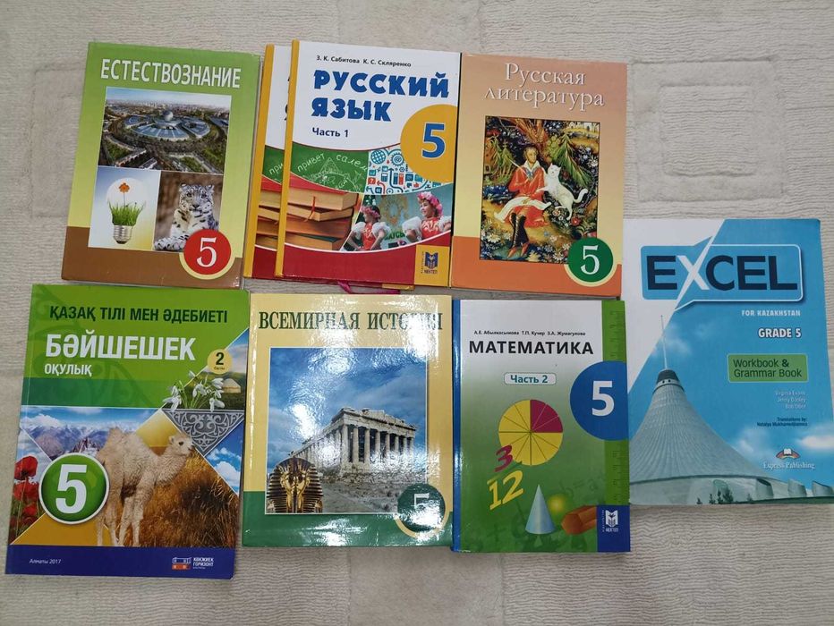 Учебники 5 класс(русс.школа) остатки