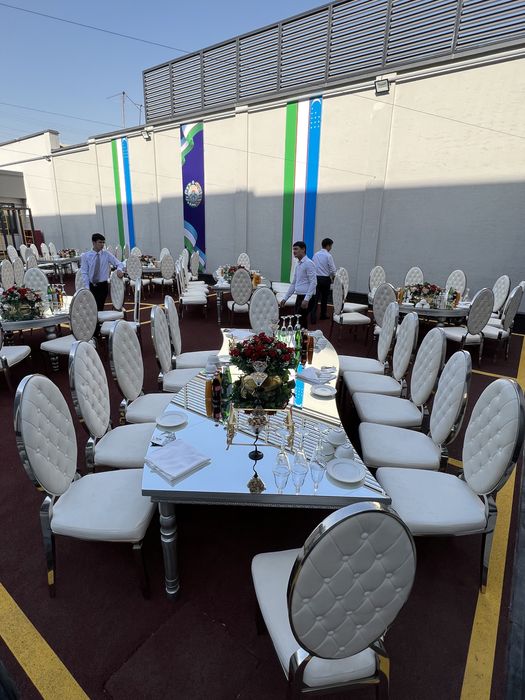 Прокат стол, стул и посуда. - Прокат товаров Ташкент на Olx