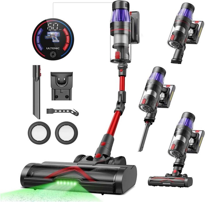 Вертикална безжична прахосмукачка Ultenic U16 Flex  550W, 50000Pa