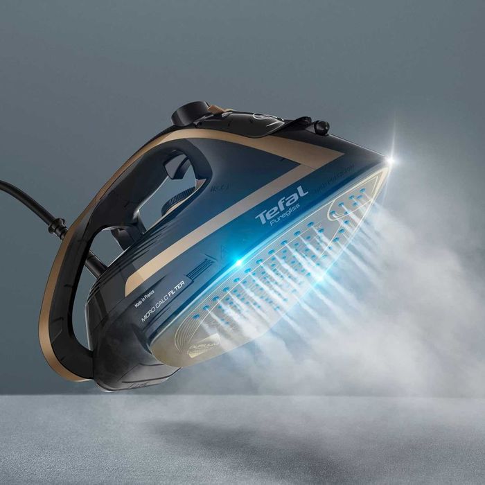 Tefal Puregliss Парна ютия, 3000W, 280г/мин,50г/мин, ДЕФЕКТНА
