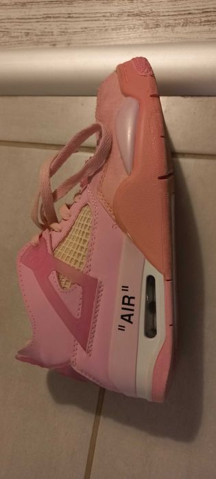 Adidasi Air Jordan 4 Off white - Roz mas 38