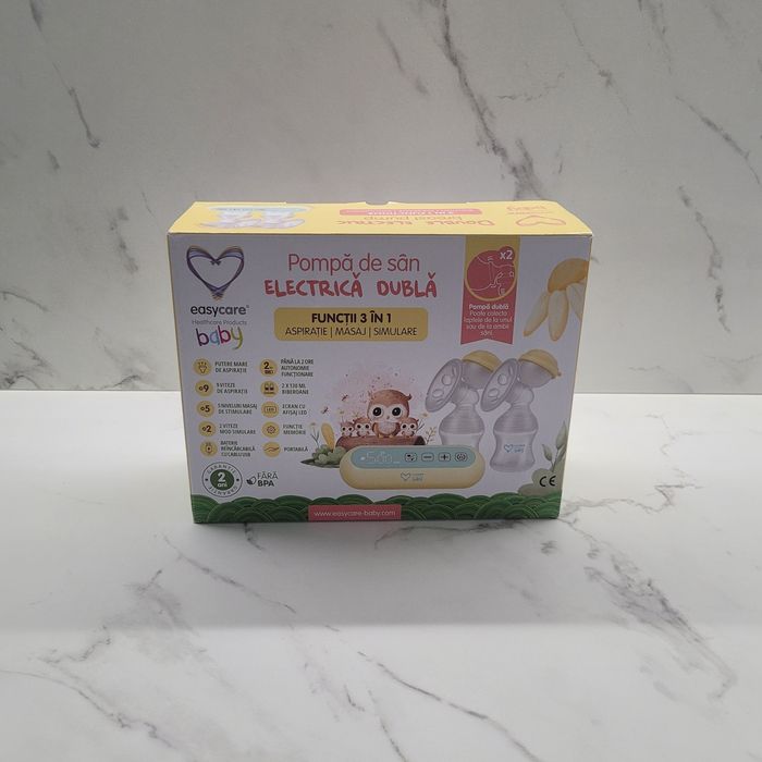 Pompă de sân electrică dublă 3în1
