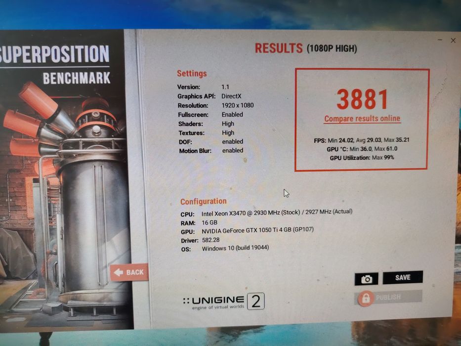 Видеокарта 1050ti 4g