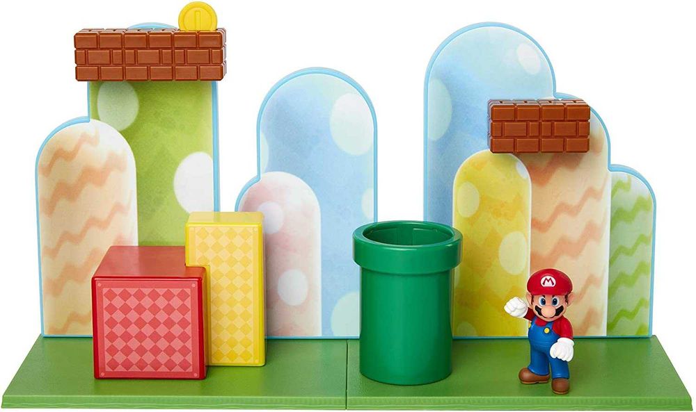 Nintendo Лицензиран Комплект с Фигура на Super Mario Супер Марио