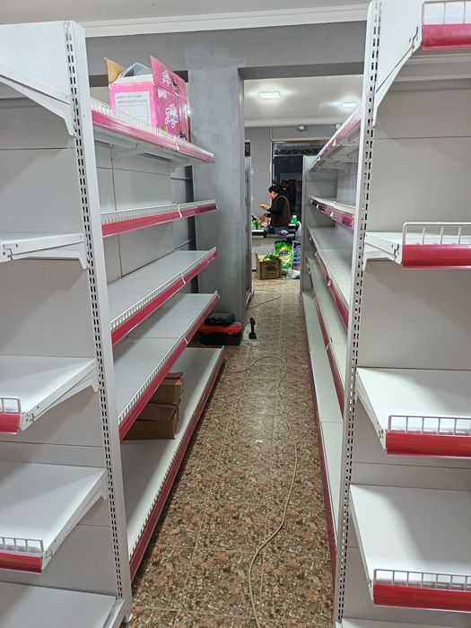 Полки для товара, металлические стеллажи, савдо стилаж, prilavka