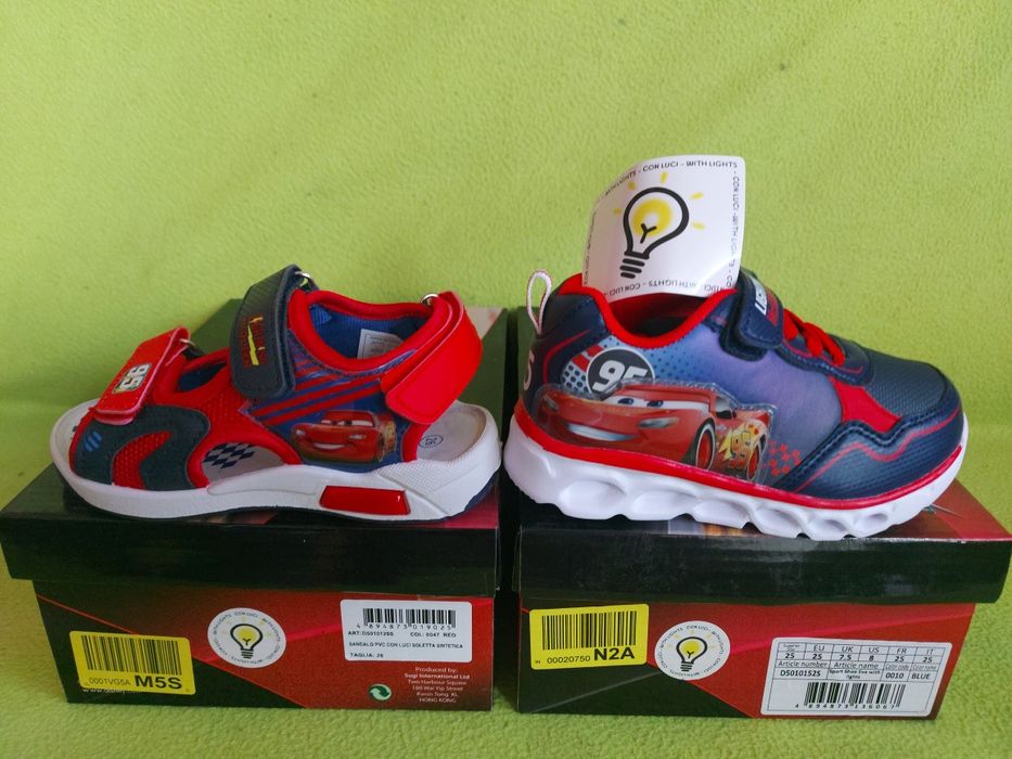 Disney Pixar-25н,Сандали-26н-Светещи модел