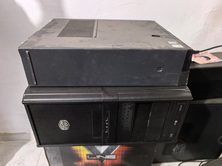 Компютри, рам, видео карти, дискове, процесори, кутии