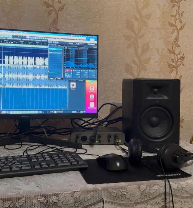 музыкалный студио комплект музыкалный запись срочно