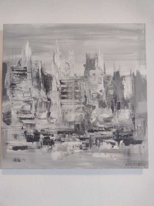 Комплект картини "Градът/Отражения"