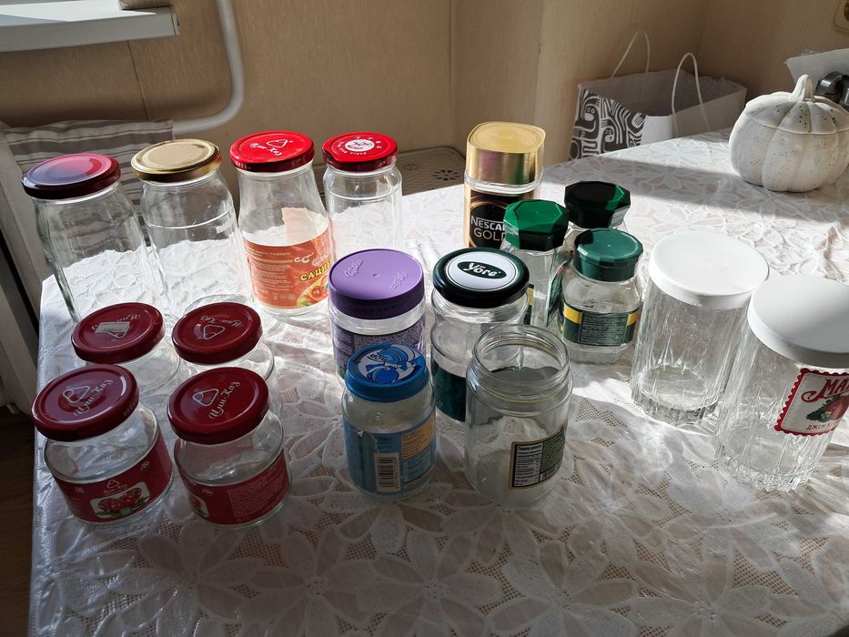 Продам стеклянные банки